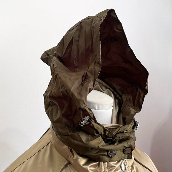 POST CARD GOLD SATIN SKI COAT PANTS 2 PIECES COORDINATED SET - 6 - Picture 4 of 16